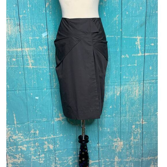 Pauw Amsterdam brown wrap pencil skirt size 2 - Picture 5 of 9